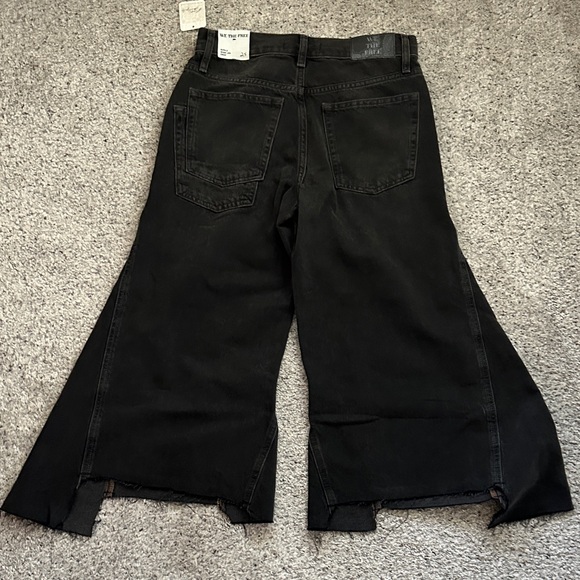 NWT We the Free by Free People Ripple Wide-Leg Crop Jeans ~ Fade to Black - Picture 13 of 13